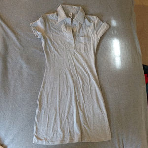 American Apparel gray shirt dress size S NWT